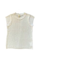 Maglia Traforata Bianca