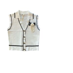 Maglia/Smanicato/Pull Coco Bianco