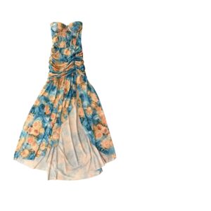 Vestito Sirena Jardin Celeste