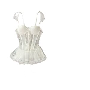 Top Baby-Doll Bianco