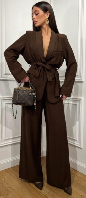 Tailleur Corinne Marrone
