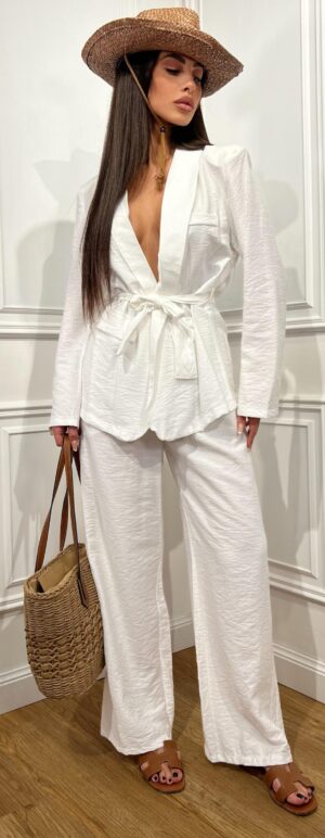 Tailleur Corinne Bianco 26€</br> <b>DISPONIBILE IN STORE!</b>
