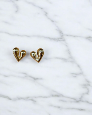 Orecchino Heart Gold