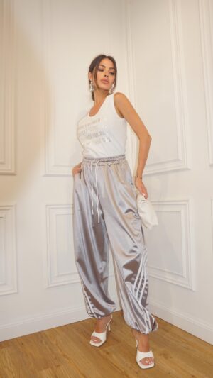 Pantalone New Adida Grigio