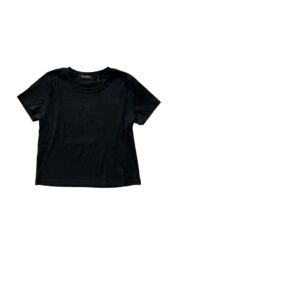 Maglia Basic Crop Nera