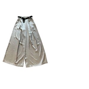 Pantalone Satin Silver