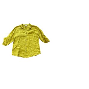 Camicia Lino Porto Verde Pistacchio