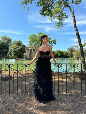 ⚜️Vestito Tullia Nero⚜️