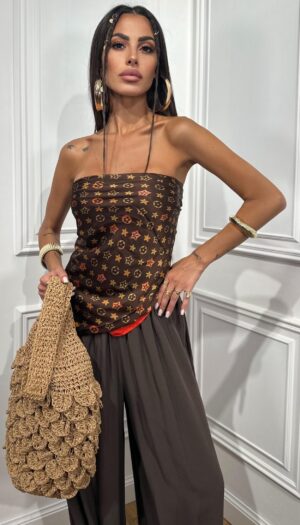 Foulard Keey Marrone