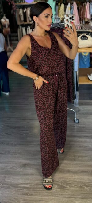 Pantalone Harper Bordeaux