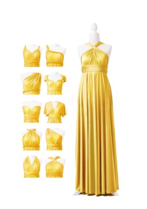 Vestito Infinity Giallo Pastello