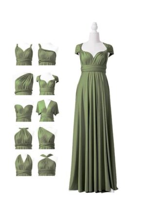 Vestito Infinity Verde Oliva