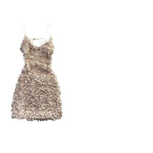 Vestito Floreale Beige
