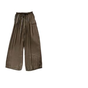 Pantalone Basic Satin Marrone