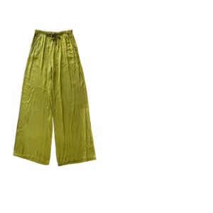 Pantalone Basic Satin Verde Pistacchio