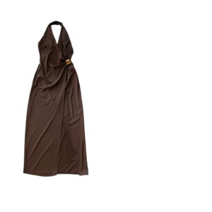 Vestito Libia Marrone