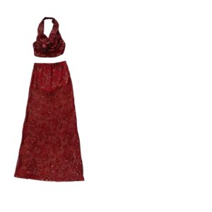 Coordinato Murano Bordeaux