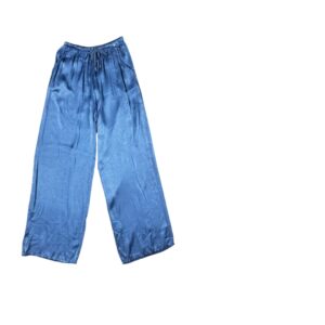 Pantalone Basic Satin Blu Jeans
