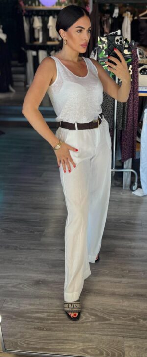 Pantalone Singitta Bianco 28€</br> <b>DISPONIBILE IN STORE!</b>