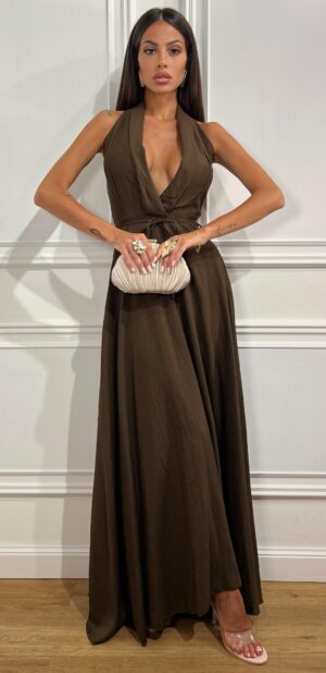 Vestito Rebecca Marrone