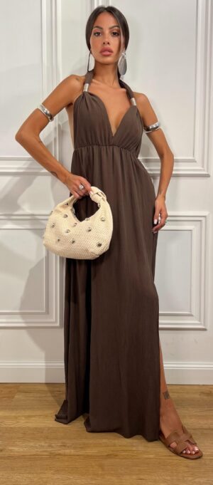 Vestito Atene Marrone 22€</br> <b>DISPONIBILE IN STORE!</b>