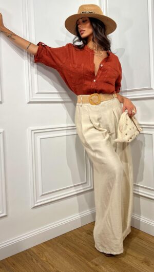 Pantalone Panama Beige