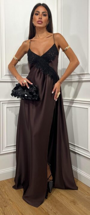Vestito Midnight Marrone