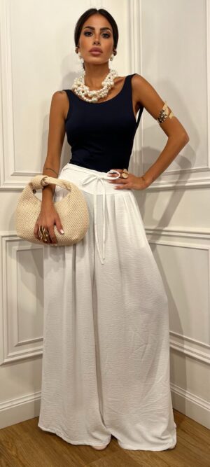 Pantalone Tanzania Bianco