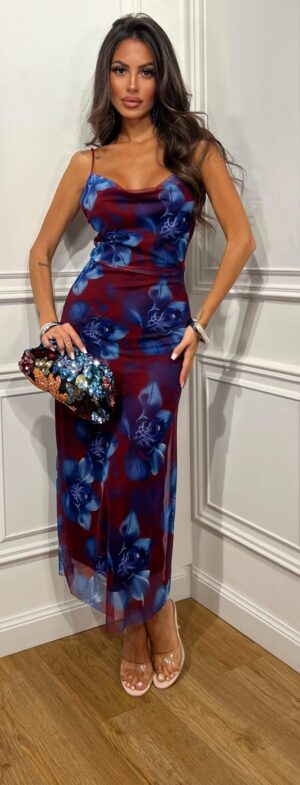 Vestito Blu Orchid