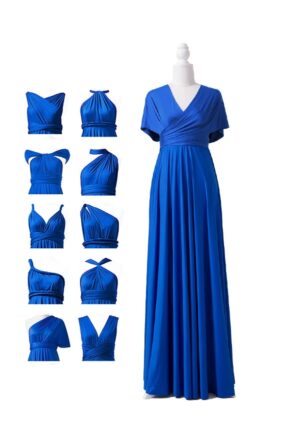 Vestito Infinity Bluette